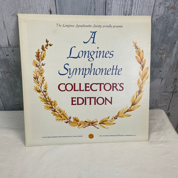 Vintage 1969 A Longines Symphonette Collector's Edition Gold Medal Vinyl Record - Picture 1 of 2